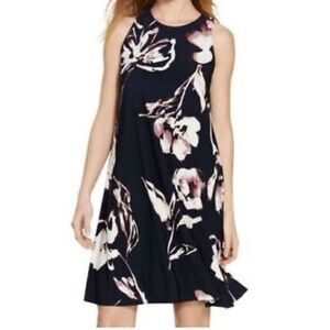 Lauren Ralph Lauren A-Line Sleeveless  Floral Short Dress Size 12